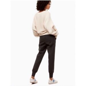 Aritzia Babaton Bamford Black Ankle Pants
